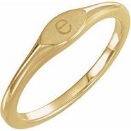 Oval Signet Ring