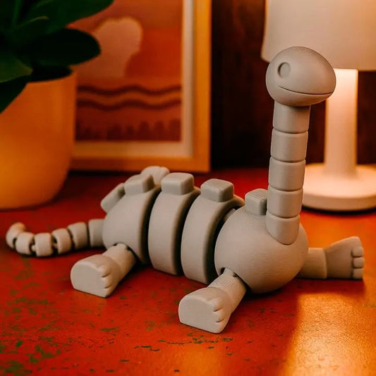Articulated Diplodocus Dinosaur - Flexible Toy