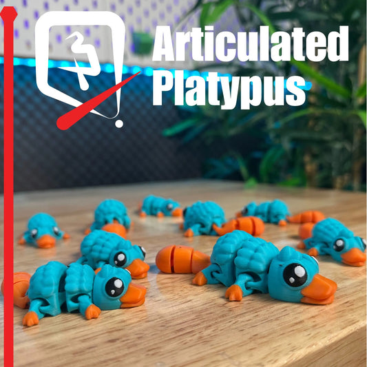 Plastic3D Articulated Platypus