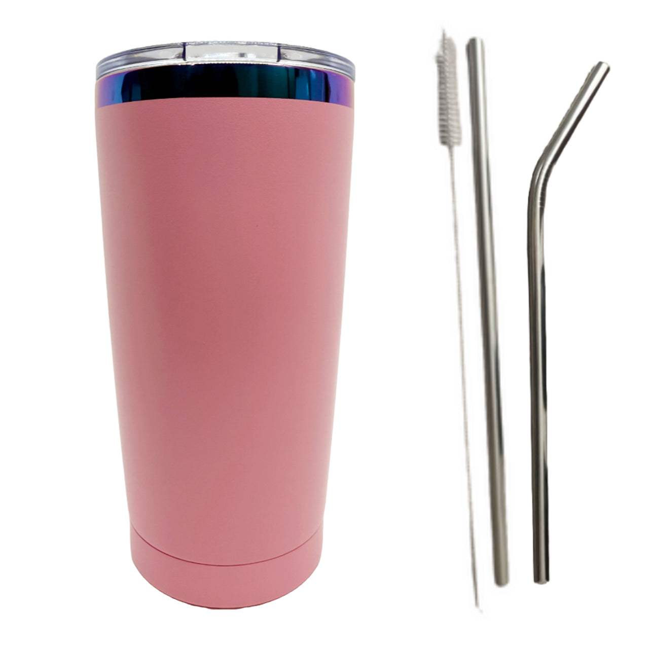 Customizable Rainbow Plated 20oz Tumbler