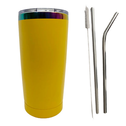 Customizable Rainbow Plated 20oz Tumbler