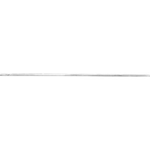 14K White Gold 3-Initials Textured Monogram Collar Stay