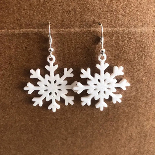 EARRING SNOWFLAKES COPO DE NIEVE