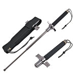 21 Inch Telescopic Extendable Baton with Cross Hand Guard