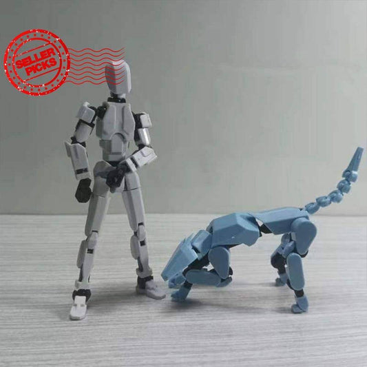 DUMMY 13 with dog