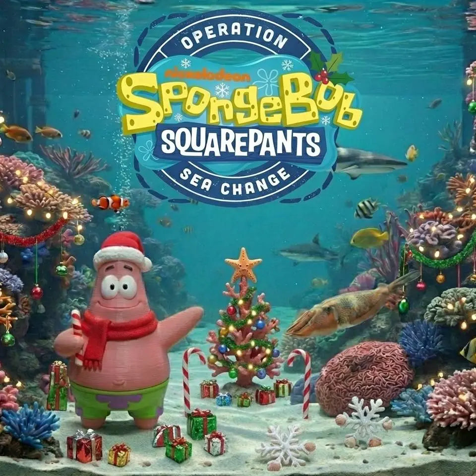 SpongeBob Patrick Starfish (Christmas Version)
