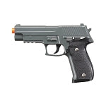 G26 Airsoft Metal P226 Spring Pistol - Gray Shoots 280 FPS