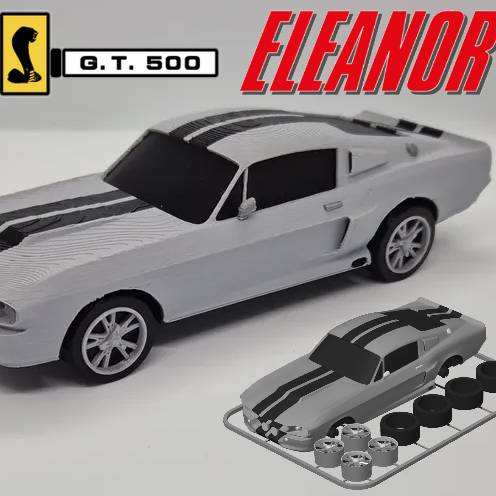 Ford Shelby Mustang GT500 'Eleanor' Kit Card