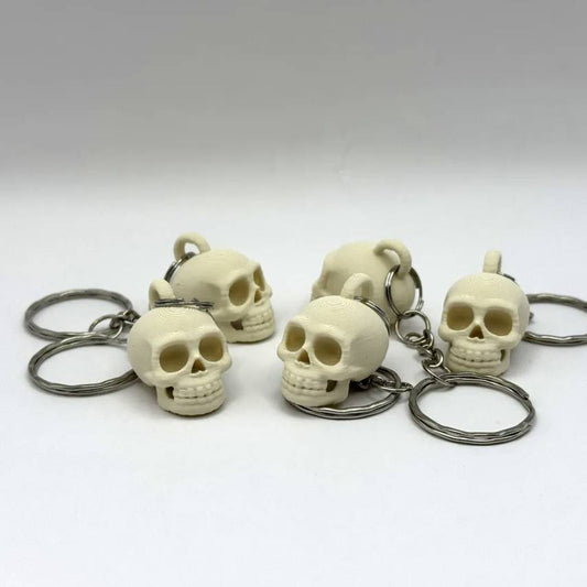 Tiny Skull Keychain
