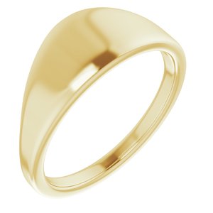 Geometric Signet Ring