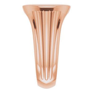 14K Rose Gold 14.5x13 mm Oval Signet Ring Mounting