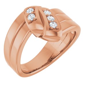 5-Stone Family Engravable Ring Mounting