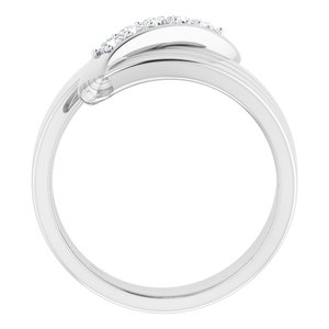 10K X1 White Gold 5-Stone Family Ring Mounting