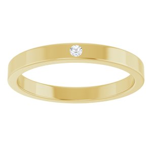 18K Yellow Gold Family Ring Mounting