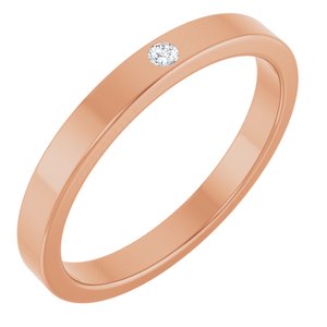 18K Rose Gold Family Ring Mounting