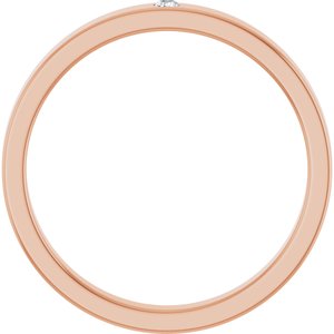 18K Rose Gold Family Ring Mounting