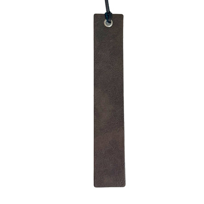 Customizable Leatherette Rectangle Bookmarks
