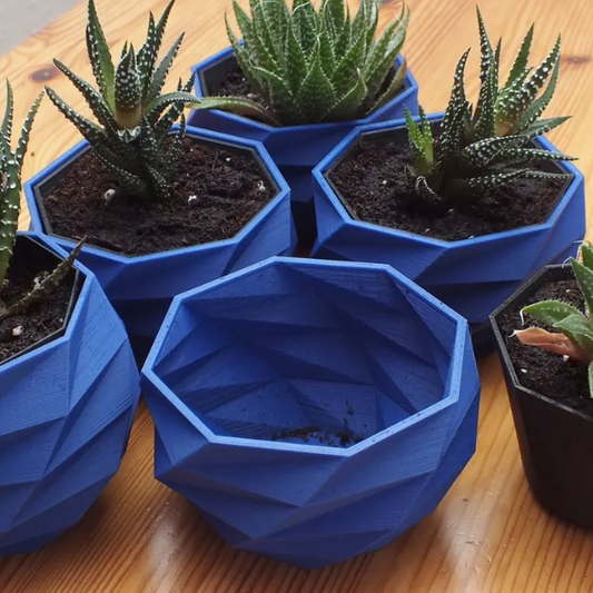 Low Poly Octogonal Planter