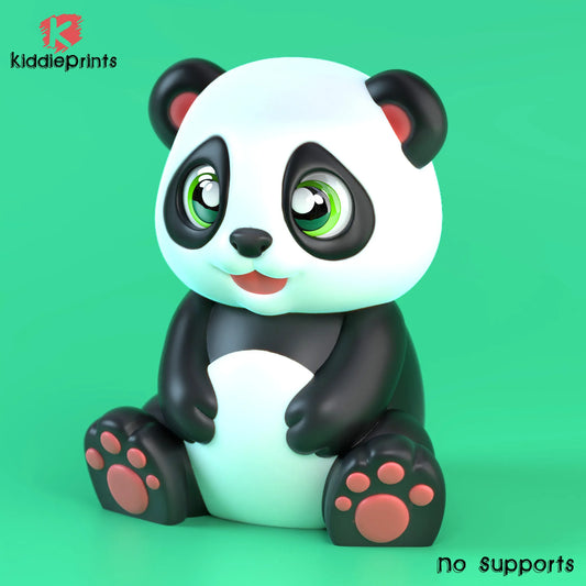 CUTE BABY PANDA ( NO SUPPORTS)
