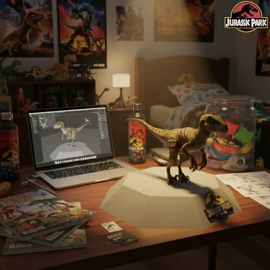 Jurassic Park the Blue Velociraptor