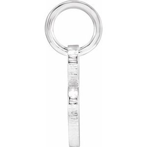 Sterling Silver Be Posh�� Engravable Heart Pendant