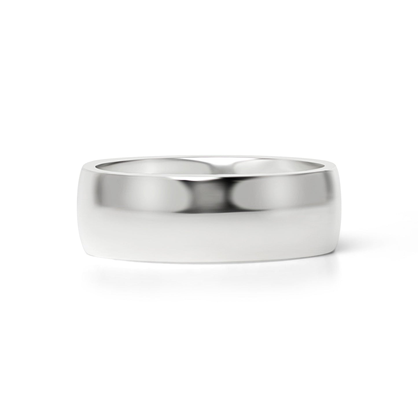 Highly Polished Stainless Steel Blank Ring 7mm - 11mm / CFR3029