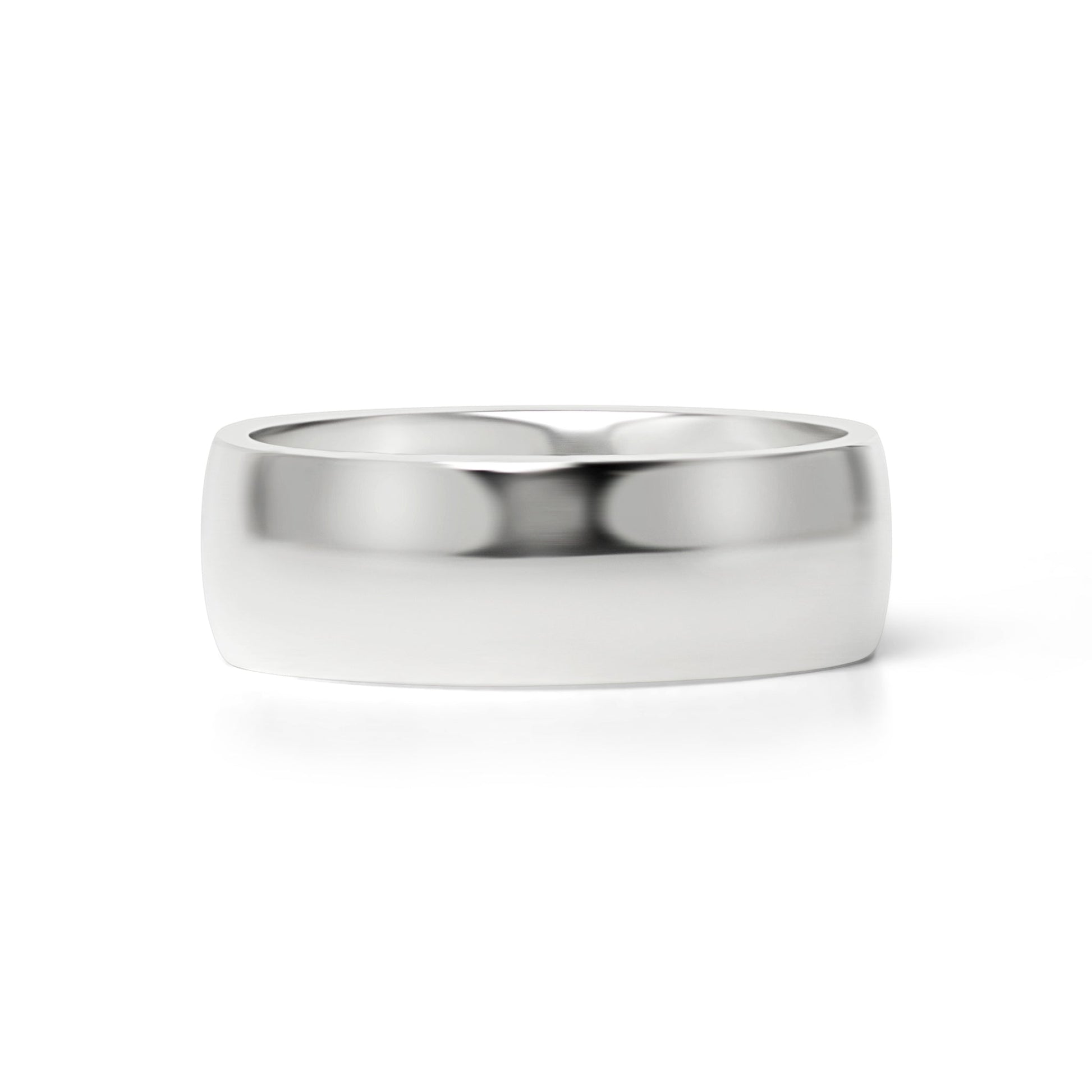 Highly Polished Stainless Steel Blank Ring 7mm - 11mm / CFR3029