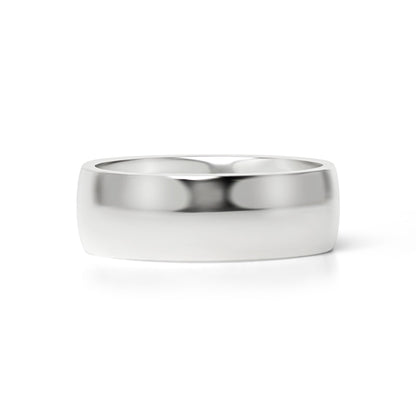 Highly Polished Stainless Steel Blank Ring 7mm - 11mm / CFR3029