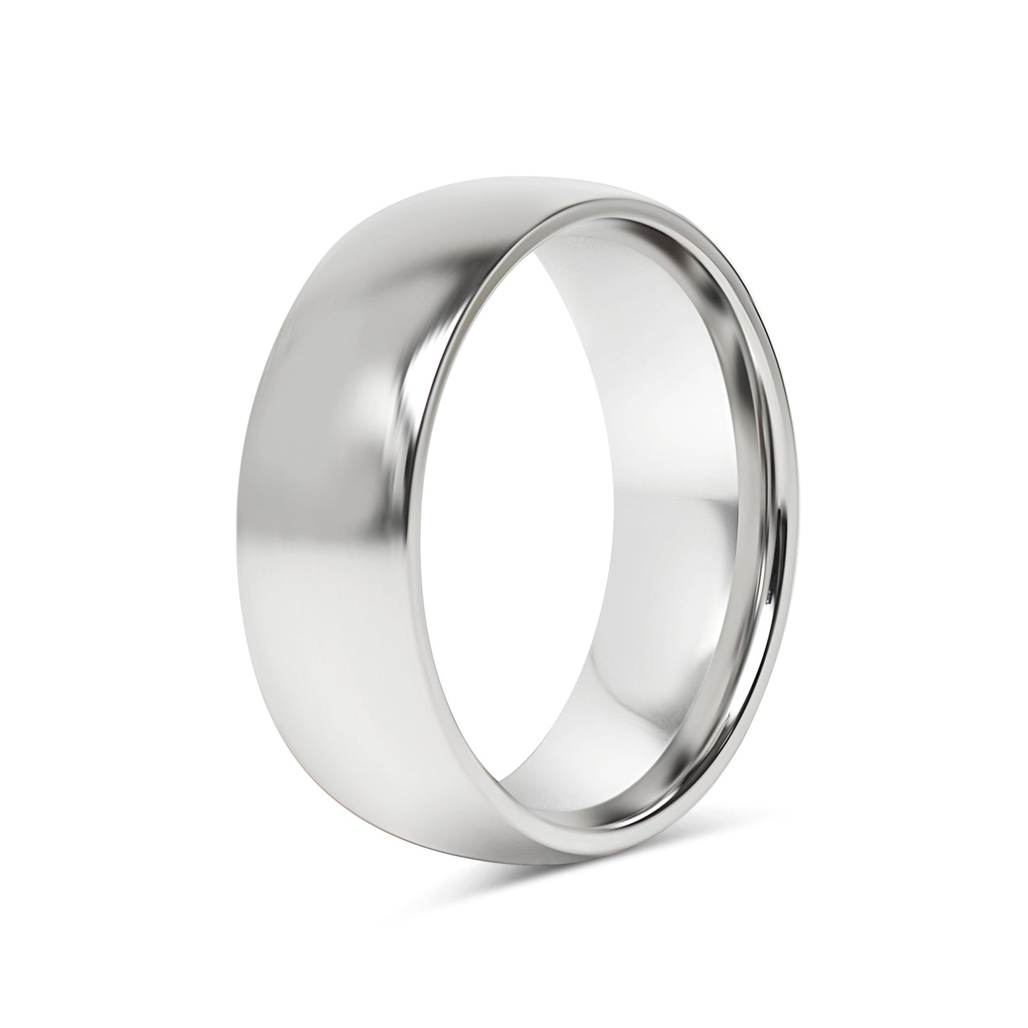 Highly Polished Stainless Steel Blank Ring 7mm - 11mm / CFR3029
