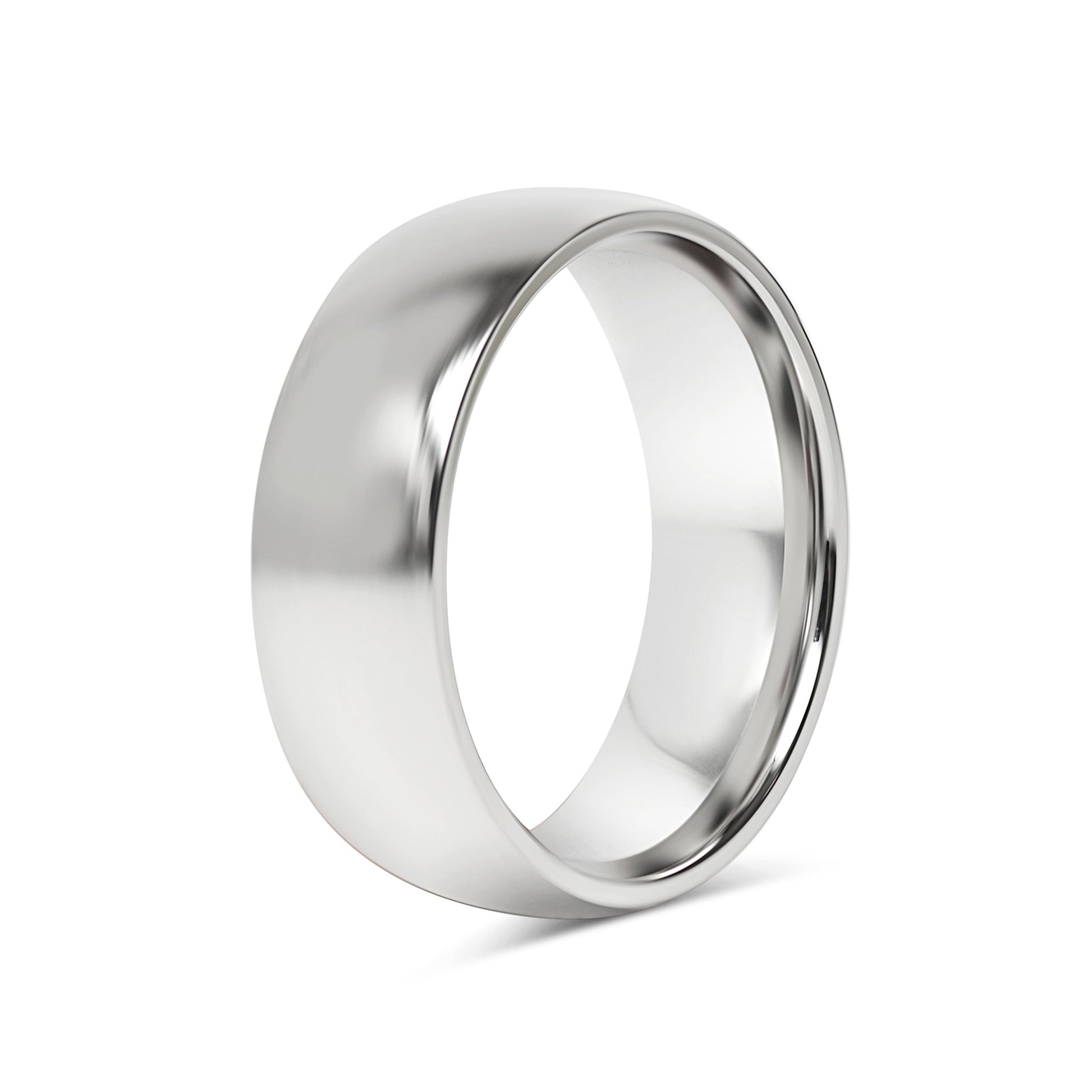 Highly Polished Stainless Steel Blank Ring 7mm - 11mm / CFR3029