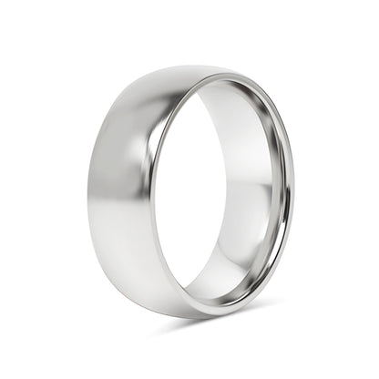 Highly Polished Stainless Steel Blank Ring 7mm - 11mm / CFR3029