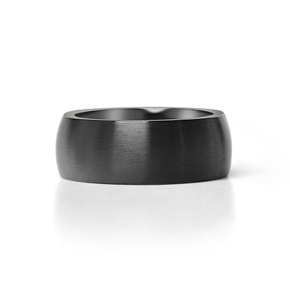 Stainless Steel Matte Black Ring / CFR7031
