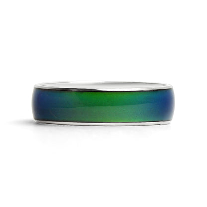Stainless Steel Band Mood Ring / CFR7040