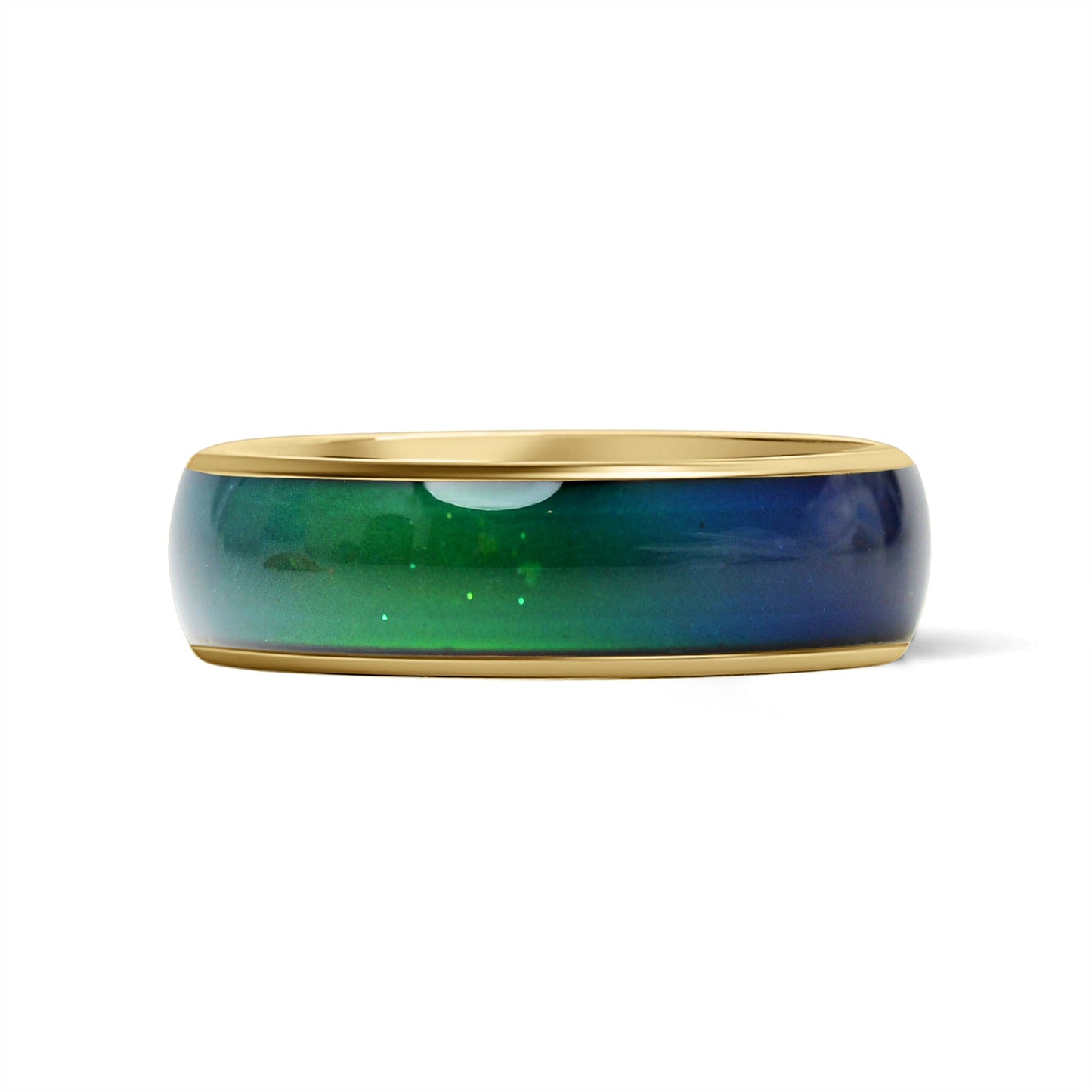 18K Gold PVD Stainless Steel Mood Band Ring / CFR7042