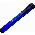 Stun Gun Self Defense Blue Pen Style with LED Light USB Rechargeable