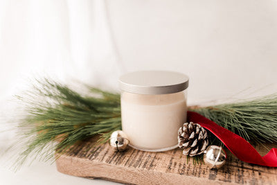 Custom Engraved 3-Wick Candle — Personalized Logo, Name & Scent