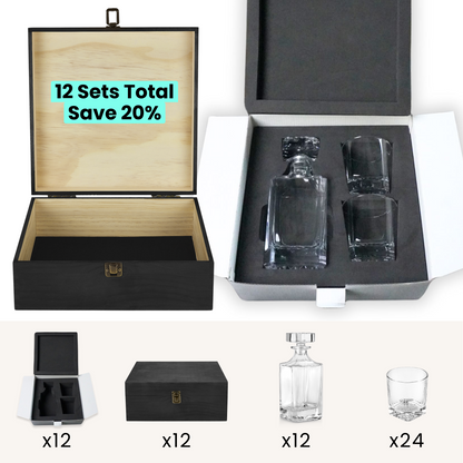 Beverage Glass Decanter Set