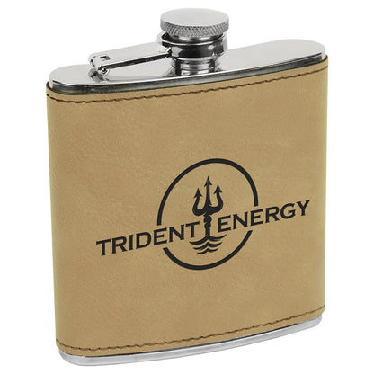 Customized Leatherette Stainless Steel Flask