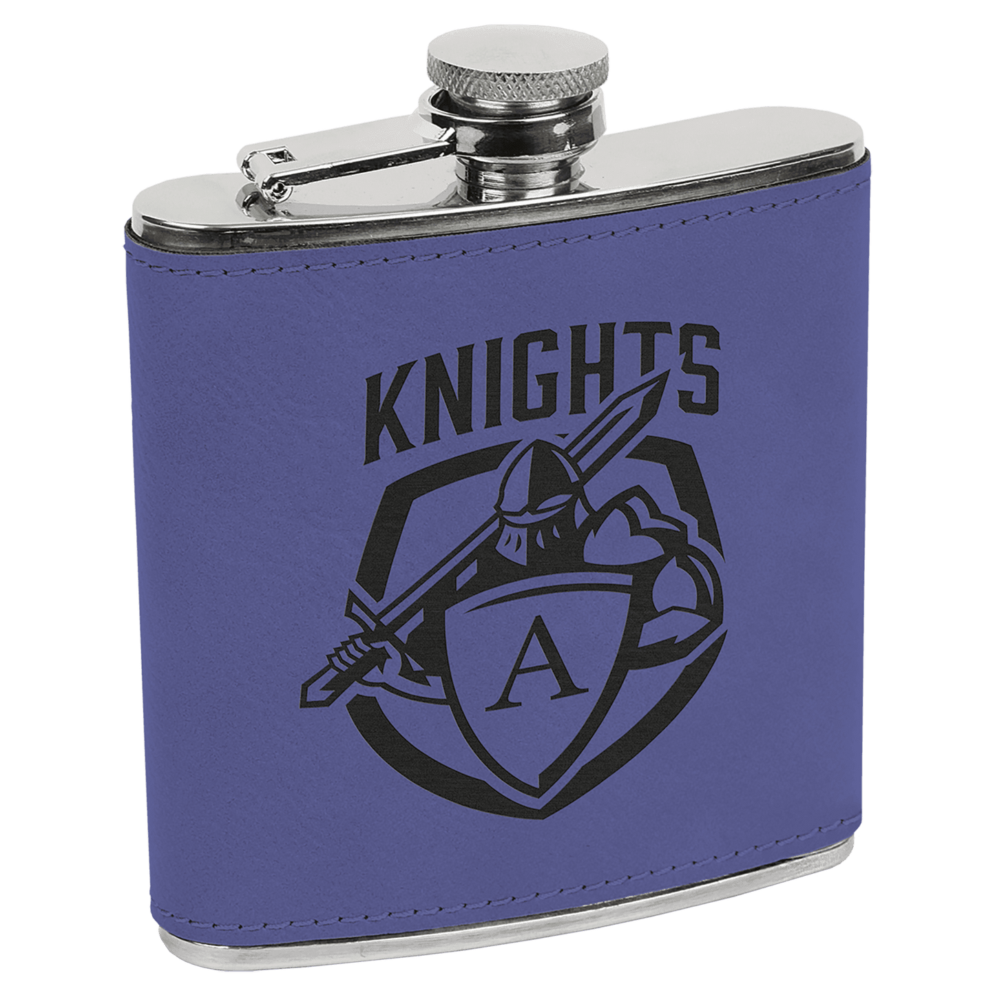 Customized Leatherette Stainless Steel Flask