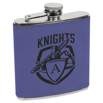 Customized Leatherette Stainless Steel Flask