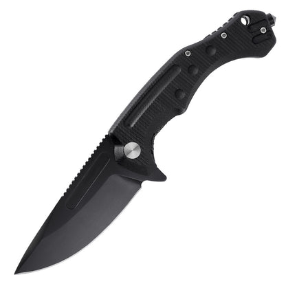 Willia Outdoor Tactical Camping Survival Folding Pocket Knife-Multifunctional Stainless Steel Easy Carry Gift Box Packaging OEM