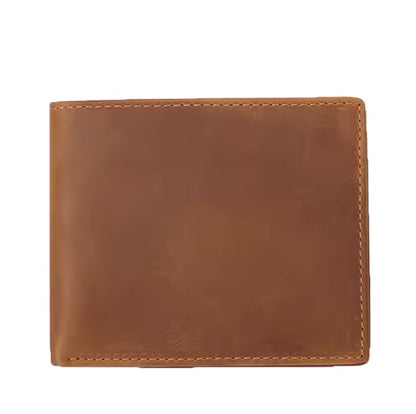 Custom Engraved Leather Wallet – Personalized Gift for Son from Mom – Ideal Christmas Present for Him