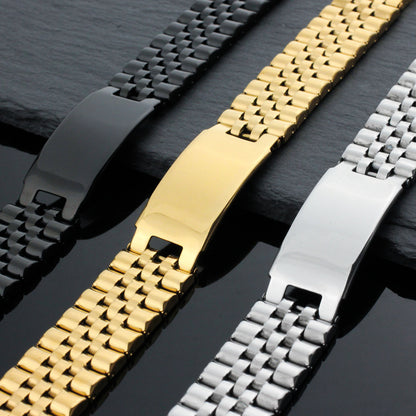 Popular Hot Sale Simple Vintage Advanced Stainless Steel Fashion Jewelry Bracelets