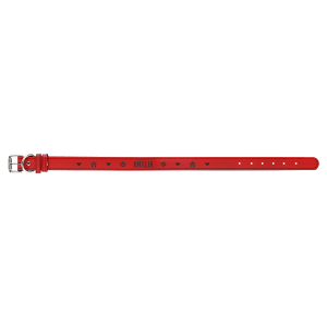 Engravable Leatherette Dog Collar
