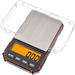Fuzion Red Mini Digital Weighing Scale, 200g x 0.01g Jewelry Gram Scale