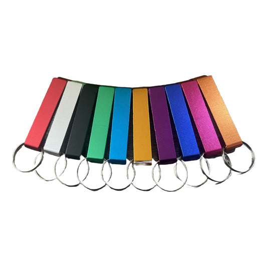 Customizable Metal Bottle Opener Keychain