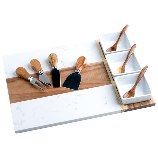 Personalizable Marble Charcuterie Board