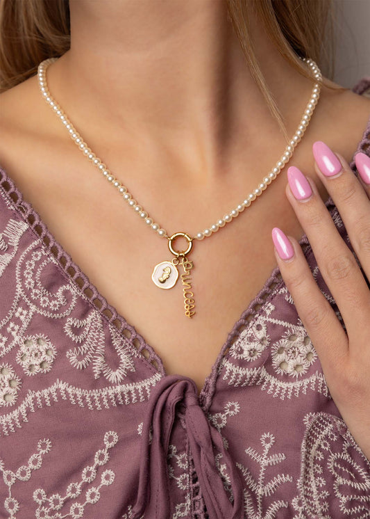 18K Gold Stainless Steel Princess Charm / PDL0335