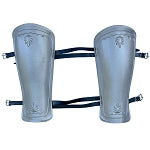 Roman Commander Eagle Steel Leg Armor Guard Greaves