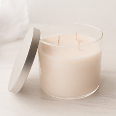 Custom Engraved 3-Wick Candle — Personalized Logo, Name & Scent